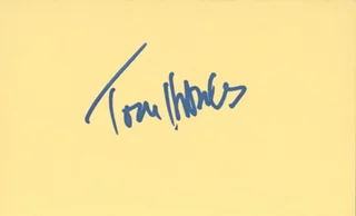 Tom Hanks autograph