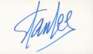Stan Lee autograph