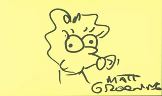 Matt Groening autograph