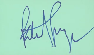 Patrick Swayze autograph