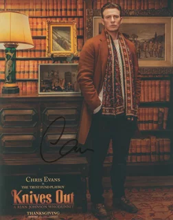 Chris Evans autograph