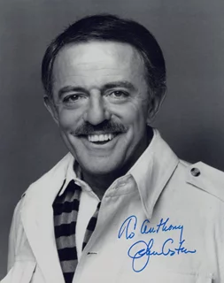 John Astin autograph
