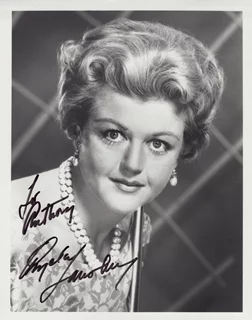Angela Lansbury autograph