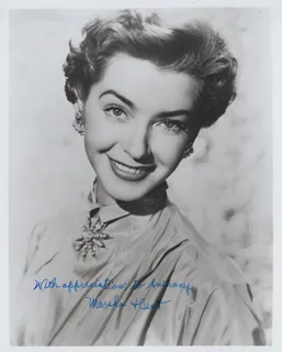 Marsha Hunt autograph