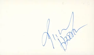 Richard Harris autograph