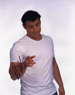 Matt LeBlanc autograph