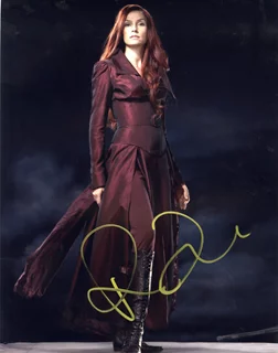 Famke Janssen autograph