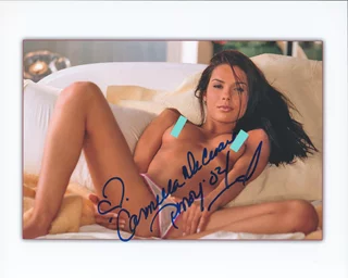 Carmella DeCesare autograph