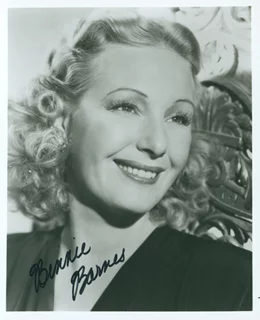 Binnie Barnes autograph