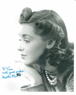 Marsha Hunt autograph