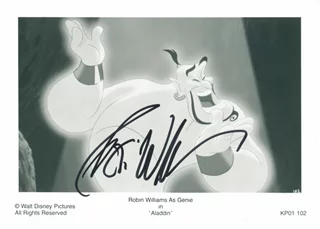 Robin Williams autograph