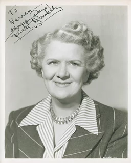 Ruth Donnelly autograph