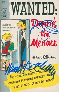 Hank Ketcham autograph