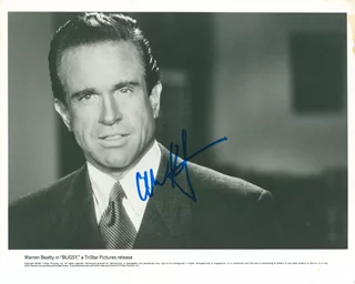 Warren Beatty autograph