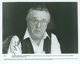 Vincent Gardenia autograph