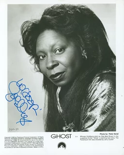 Whoopi Goldberg autograph