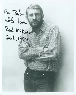 Rod McKuen autograph