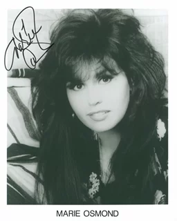 Marie Osmond autograph