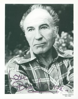 Barry Morse autograph