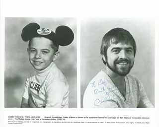 Cubby O'Brien autograph