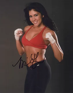 Mia St. John autograph
