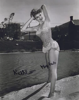 Kathleen Hughes autograph