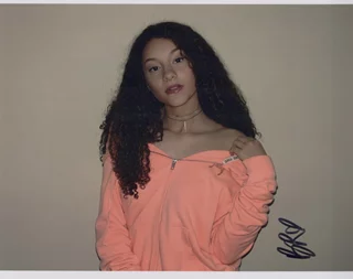 Breana Raquel autograph