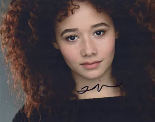 Talia Jackson autograph
