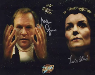 Blakes 7 autograph
