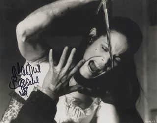 Martine Beswick autograph