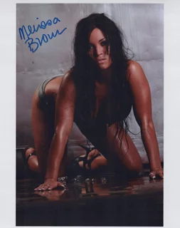 Melissa Brown autograph