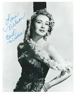 Lori Nelson autograph