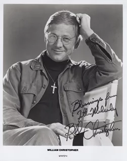 William Christopher autograph