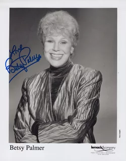 Betsy Palmer autograph