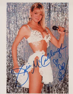 Julie McCullough autograph
