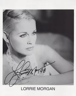 Lorrie Morgan autograph