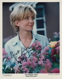 Natasha Richardson autograph