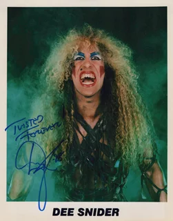 Dee Snider autograph