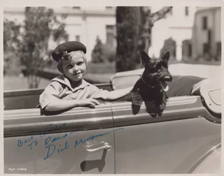 Dickie Moore autograph