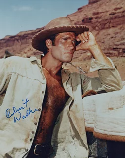 Clint Walker autograph
