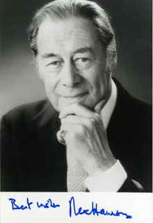 Rex Harrison autograph