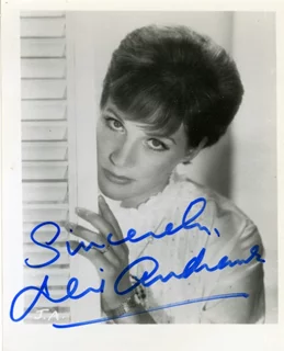 Julie Andrews autograph