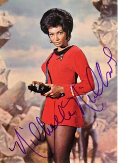 Nichelle Nichols autograph