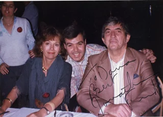 Jonathan Frid autograph