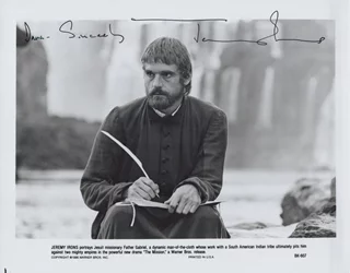 Jeremy Irons autograph