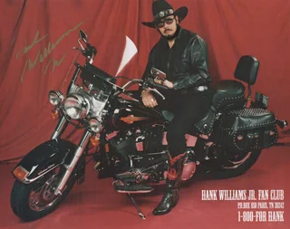Hank Williams, Jr. autograph