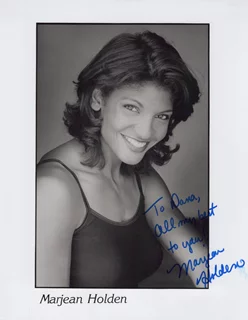 Marjean Holden autograph
