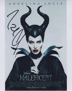 Angelina Jolie autograph