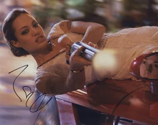 Angelina Jolie autograph