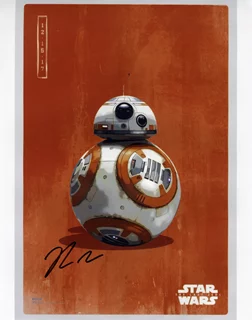 Rian Johnson autograph